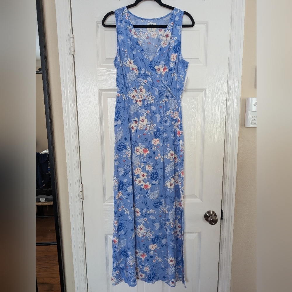 NWT OLD NAVY Faux Wrap Floral Maxi Dress